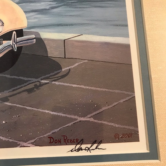 RARE Vintage Don Reber Signed, Limited, Giclee ,Matted , Sealed 16”x20” I# 4/400 - Picture 3 of 9